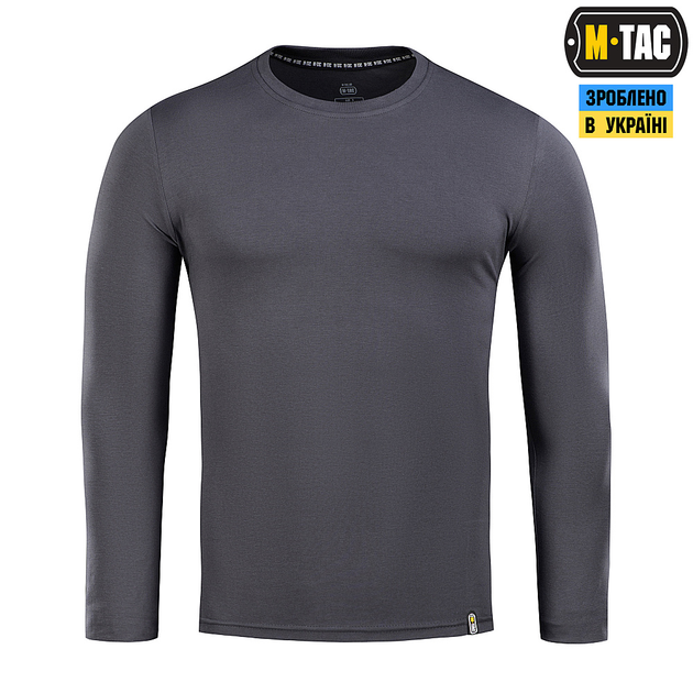 M-Tac футболка довгий рукав 93/7 Dark Grey XL - зображення 2