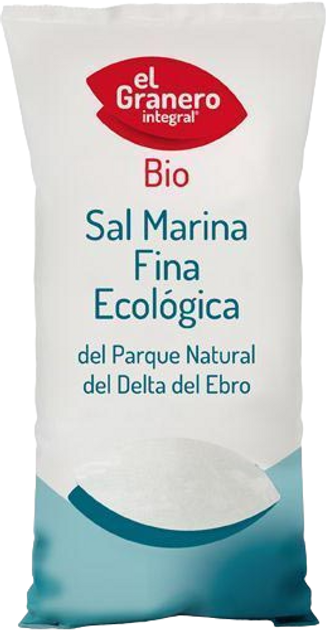 Сіль Granero Marina Fina Bio 1 кг (8422584030808) - зображення 1