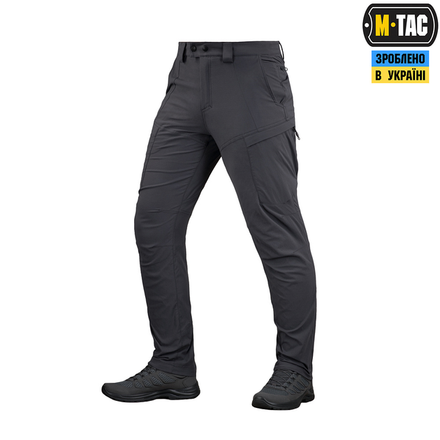 Брюки sahara m-tac light grey flex dark 38/34 - изображение 1