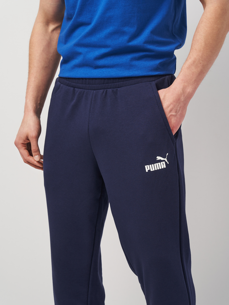 Спортивные штаны мужские Puma Ess Logo Pants 58672006 S Peacoat ...