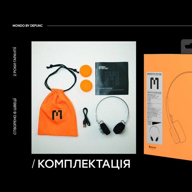 Наушники Mondo by Defunc Freestyle Transparent (M1202) купить в