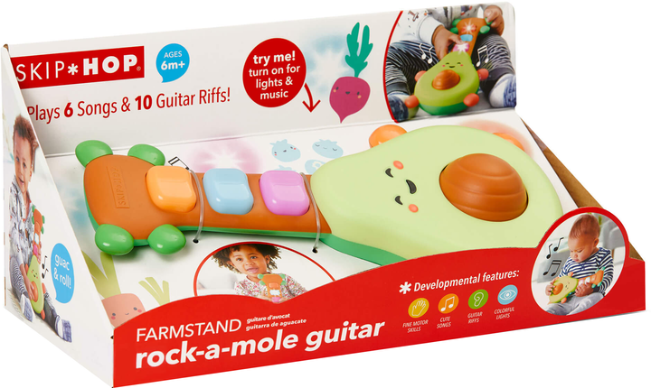 Gitara muzyczna Skip Hop Avocado Rock-A-Mole (816523027963) - obraz 1