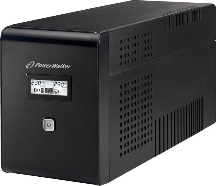 ДБЖ PowerWalker VI 2000 LCD 2000VA (1200W) Black (10120020) - зображення 1