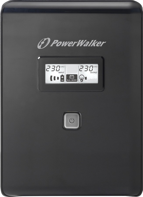 UPS PowerWalker VI 2000 LCD 2000VA (1200W) Black (10120020) - obraz 2