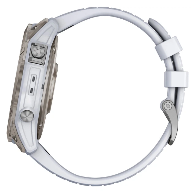 Смарт-часы Garmin Epix Pro Sapphire Edition 51 mm Titanium with Whitestone Band (010-02804-11) - изображение 4