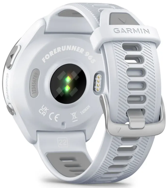 Смарт-годинник Garmin Forerunner 965, Whitestone (010-02809-11) - зображення 6