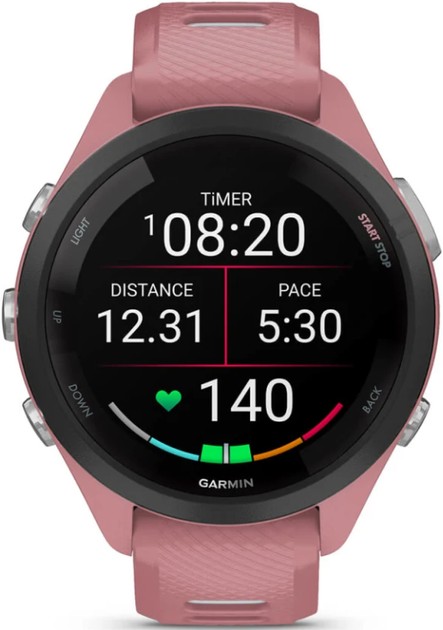 Смарт-годинник Garmin Forerunner 265S, Pink (010-02810-15) - зображення 2