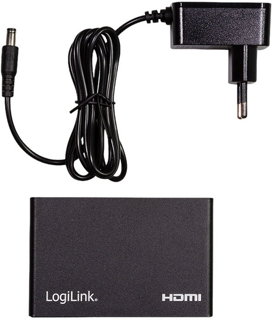 Сплітер LogiLink HD0038 HDMI 4K/60Hz HDCP 2.2 (4052792062366) - зображення 4
