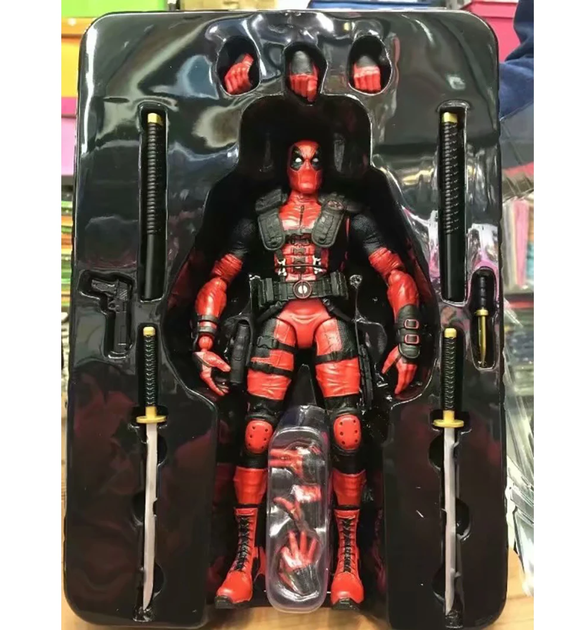 Фигурка Дэдпул коллекционная с набором оружия (30 см) Marvel - изображение 4