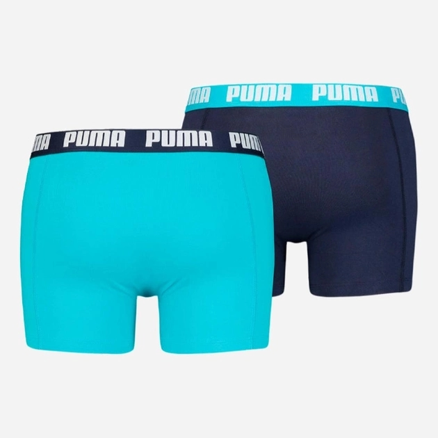 Komplet męskich majtek 2 sztuki Puma Basic Boxer 2P 90682310 XL Granatowy (8718824609850) - obraz 2