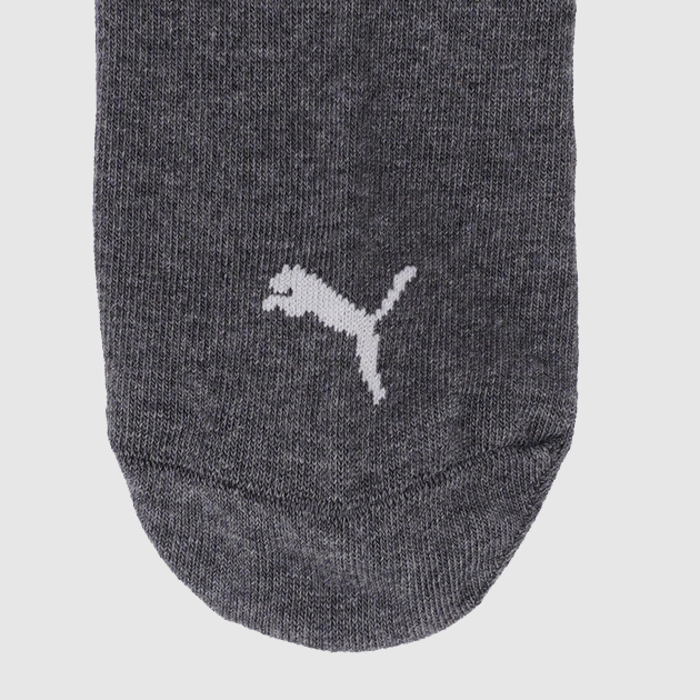 Набір жіночих шкарпеток 3 пари Puma Unisex Quarter Plain 3p 90697820 35-38 Сірий (8718824385006) - зображення 2