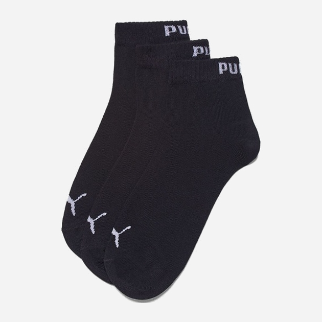 Zestaw skarpetek młodzieżowych dla chłopca 3 pary Puma Kids Quarter 3P 90737502 39-42 Czarny (8718824618494) - obraz 3