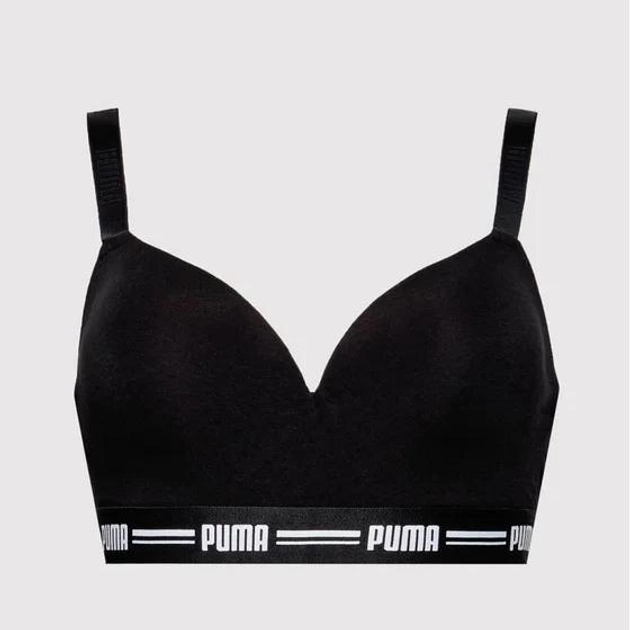 Biustonosz damski bez fiszbin Puma Women Padded Top 90786304 L Czarny (8718824914510) - obraz 4