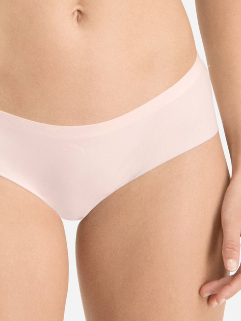 Набір трусиків-хіпстерів жіночих 2 шт Puma Women Seamless String 2P Hang 93502303 XL Рожевий (8720245040143) - зображення 3