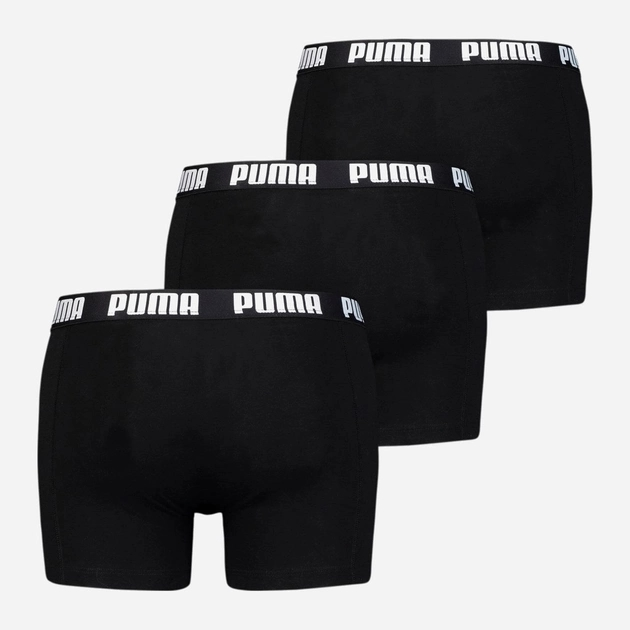 Komplet męskich majtek 2 sztuki Puma Men Everyday Boxer 3P 93529401 M Czarny (8720245134682) - obraz 2