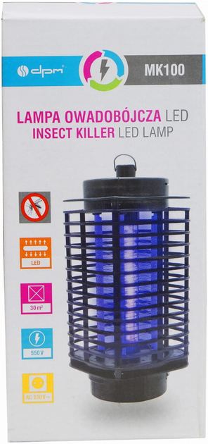Lampa owadobójcza DPM MK100 (5903332585304) - obraz 3