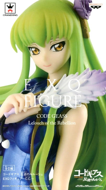 EXQ FIGURE CODE GEASS C.C. コードギアス フィギュア Коллекционная фигурка Banpresto EXQ Code Geass C.C. Код Гиас Си Си