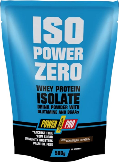 Протеин Power Pro Iso Power Zero 500 г Шоколадный штрудель ...