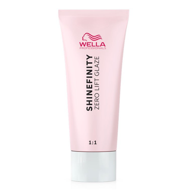 Glazura koloryzująca do włosów Wella Shinefinity Zero Lift Glaze 09 - 65 Pink Shimmer / Very Light Blonde Violet Mahogany 60 ml (4064666057491) - obraz 1