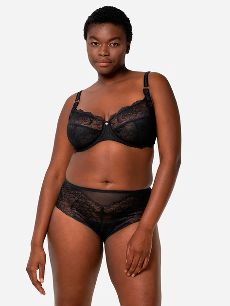 Majtki figi damskie koronkowe Triumph 10181758 44 Czarne (7613124509958) - obraz 4