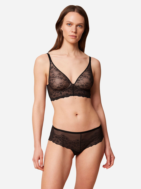 Majtki hipster damskie siateczkowe Triumph 10216462 40 Czarne (7610875978088) - obraz 3
