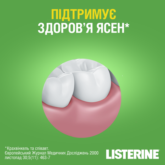 Ополаскиватель для ротовой полости Listerine Зеленый чай 500 мл (3574661253404/3574661253411) - изображение 9