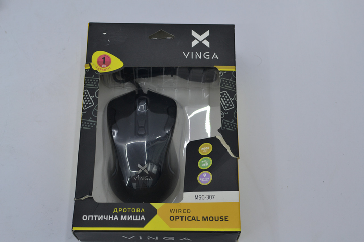 Мышь проводная Vinga MSG-307(дефект) - изображение 1