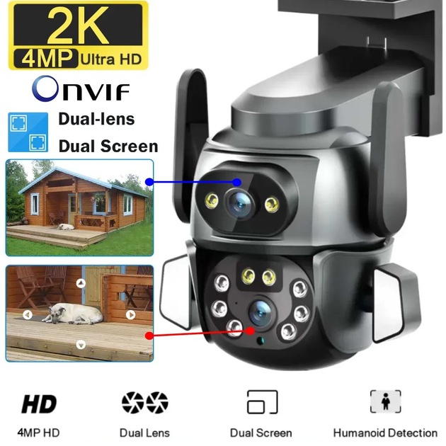 Уличная поворотная Wifi камера DOUL CAM Q 821 - изображение 3