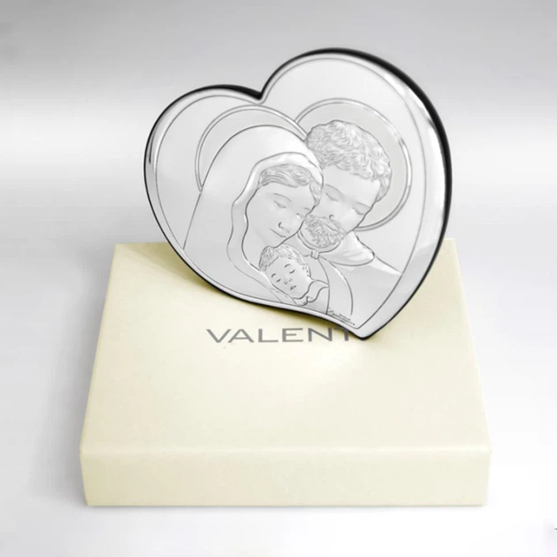 Серебряная икона Святое Семейство (10,5 x 9 см) Valentі 81252 2L - изображение 2