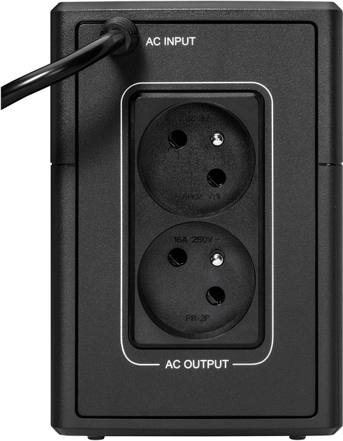 ДБЖ Eaton 5E 700 UPS FR Gen2 700VA (360W) Black (5E700F) - зображення 3