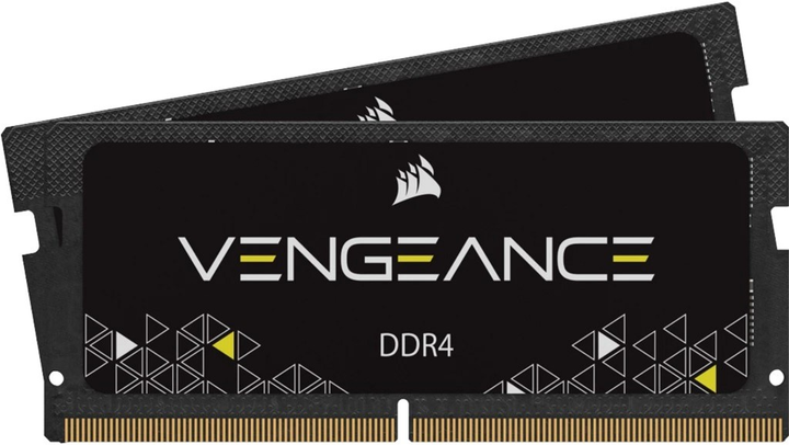 Pamięć RAM Corsair SODIMM DDR4-2400 32768MB PC4-19200 (Kit of 2x16384MB) Vengeance Black (CMSX32GX4M2A2400C16) - obraz 1