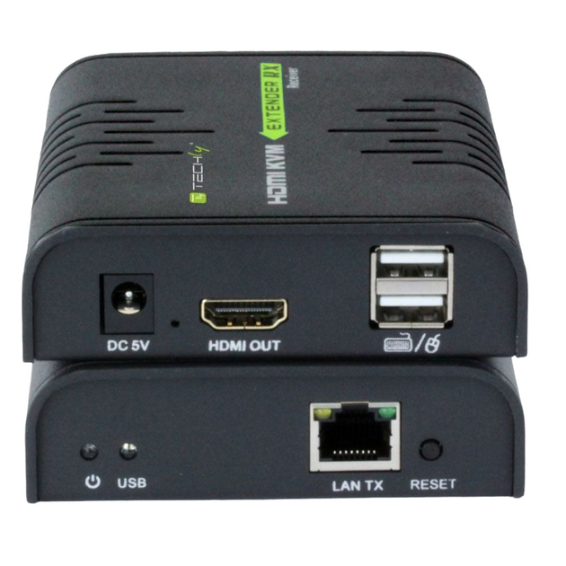 Przełącznik wideo Techly HDMI 1080p/60Hz 120m HDCP 1.2 (8057685028214) - obraz 4