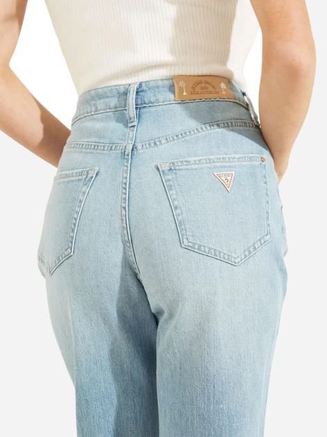 Jeansy regular fit damskie Guess W2GA73D4MS1 26-32 Niebieskie (7628067239886) - obraz 3