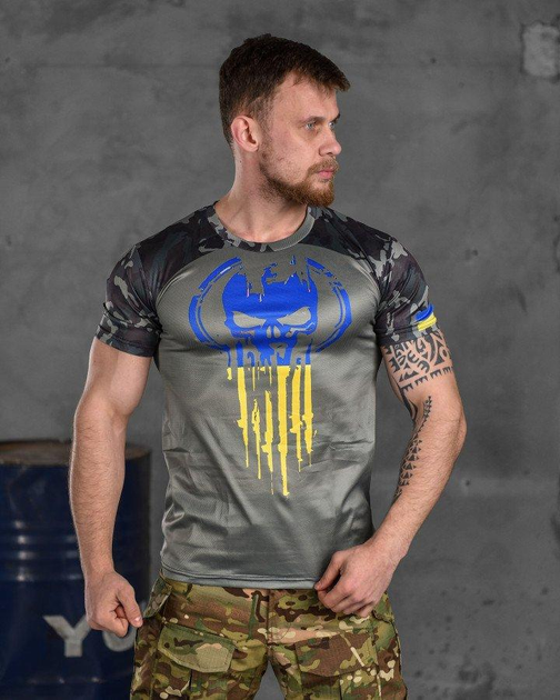 Тактична потовідвідна футболка Punisher MTK XL - зображення 1