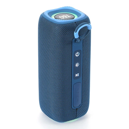 Портативная Bluetooth колонка TG654 8W с подсветкой Blue - изображение 2