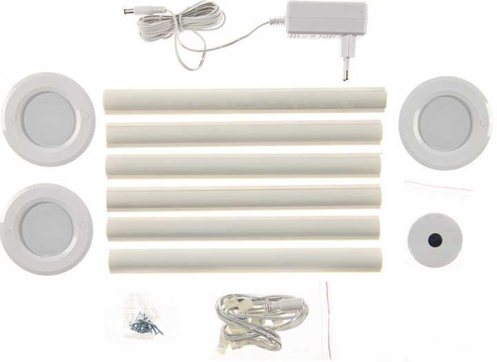 Lampki LED podszafkowe z czujnikiem ruchowym DPM okrągłe PL986 (5903332587339) - obraz 3