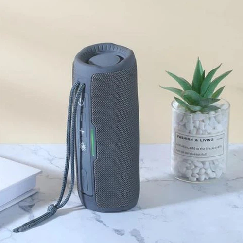 Портативная Bluetooth колонка TG365 1200 mAh с ремешком Grey - изображение 4