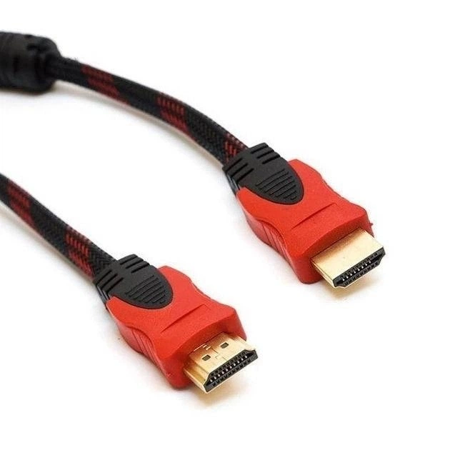 Кабель HDMI Usams 1.4V 20 метров в оплетке, для ПК, телевизора, проектора, монитора, провод 4K - изображение 6