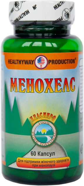 Менохелс Healthyway Production 60 капсул (616659001598) - зображення 1