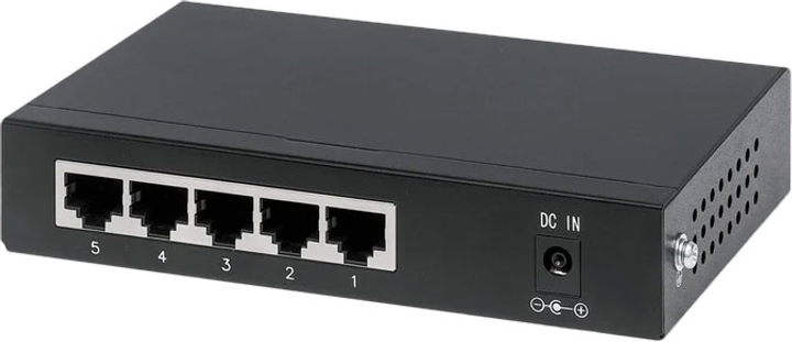 Комутатор Intellinet 561228 5x 10/100/1000 PoE+ (766623561228) - зображення 4