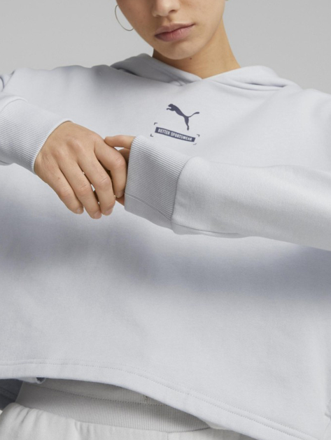 Bluza damska z kapturem krótka Puma Better 67003380 S Szara (4064537599266) - obraz 4
