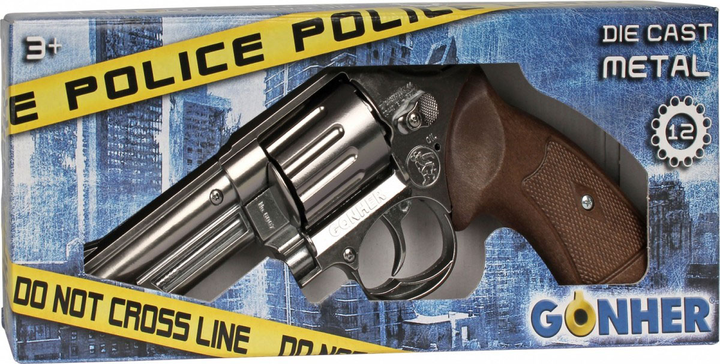 Pistolet Pulio Gonher Police Revolver (8410982606701) - obraz 1