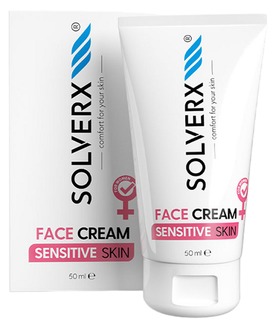 Крем для обличчя Solverx Sensitive Skin for Women чутлива шкіра 50 мл (5907479380174) - зображення 1