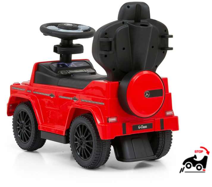 Pchacz Milly Mally Mercedes G350d Czerwony (5901761126259) - obraz 3