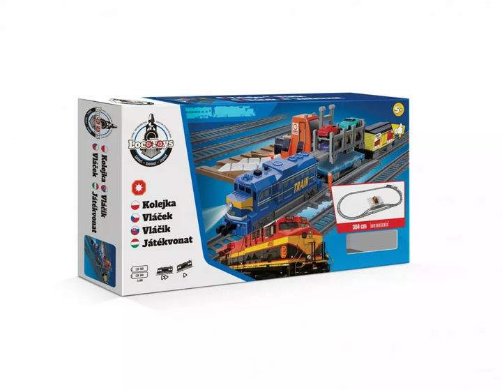 Ігровий набір Dromader Залізнична рампа Locotoys Залізниця (6900360028475) - зображення 1