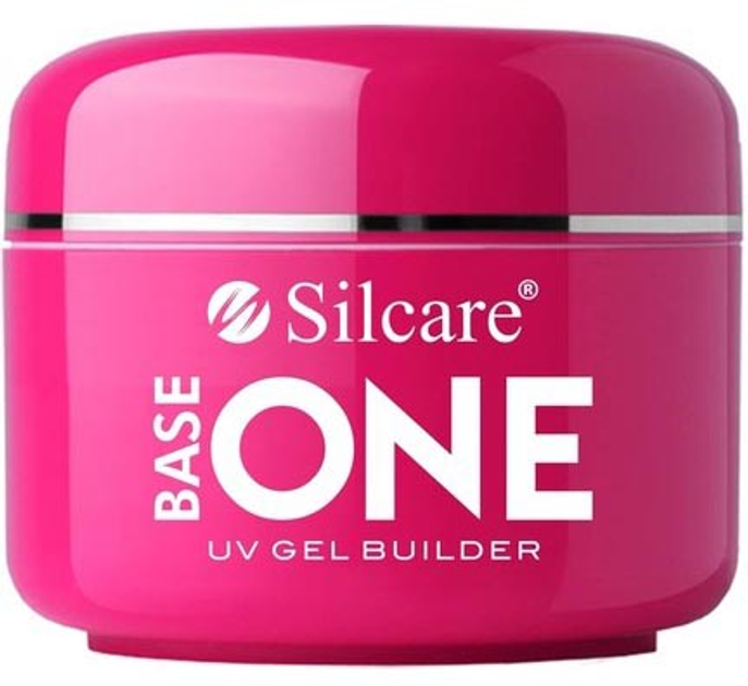 Żel Silcare Base One UV Gel Builder uv do stylizacji paznokci Milkshake 30 g (5902560555738) - obraz 1