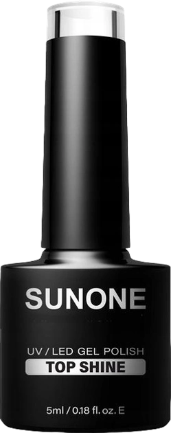 Гібридний топ Sunone UV/LED Gel Polish Top Shine глянцевий 5 мл (5903332080069) - зображення 1