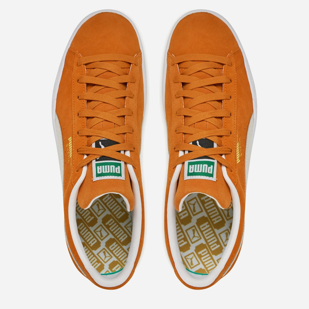 Чоловічі кеди низькі Puma Suede Classic XXI 37491578 44.5 (10UK) 29 см Помаранчевий/Білий (4065452929336) - зображення 6
