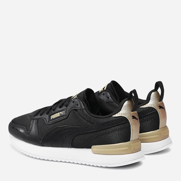 Жіночі кросівки Puma R78 Wns Metallic Pop 38107001 39 (6UK) 25 см Чорні (4064533282766) - зображення 4