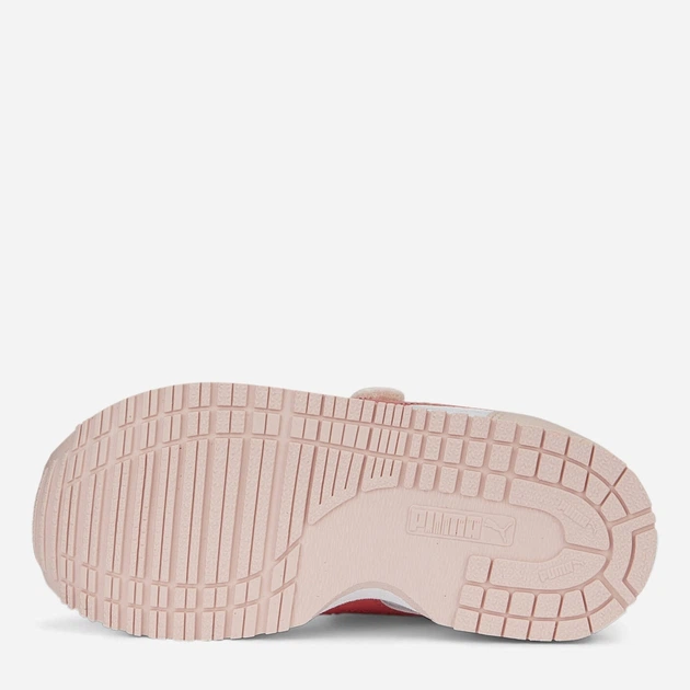 Sneakersy dziecięce dla dziewczynki na rzepy Puma Cabana Racer SL 20 V Inf 38373109 25 Biały/Różowy (4065452581725) - obraz 6